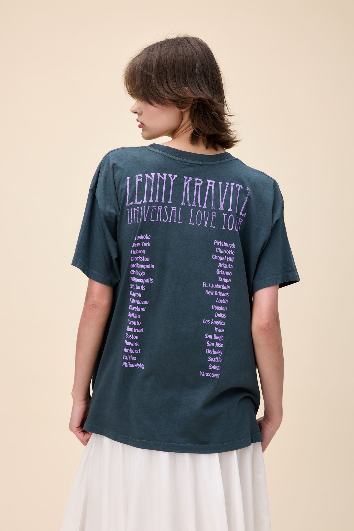 lenny kravitz universal love tour tee