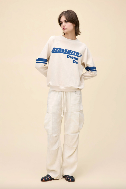 aerosmith dream on reverse raglan crew