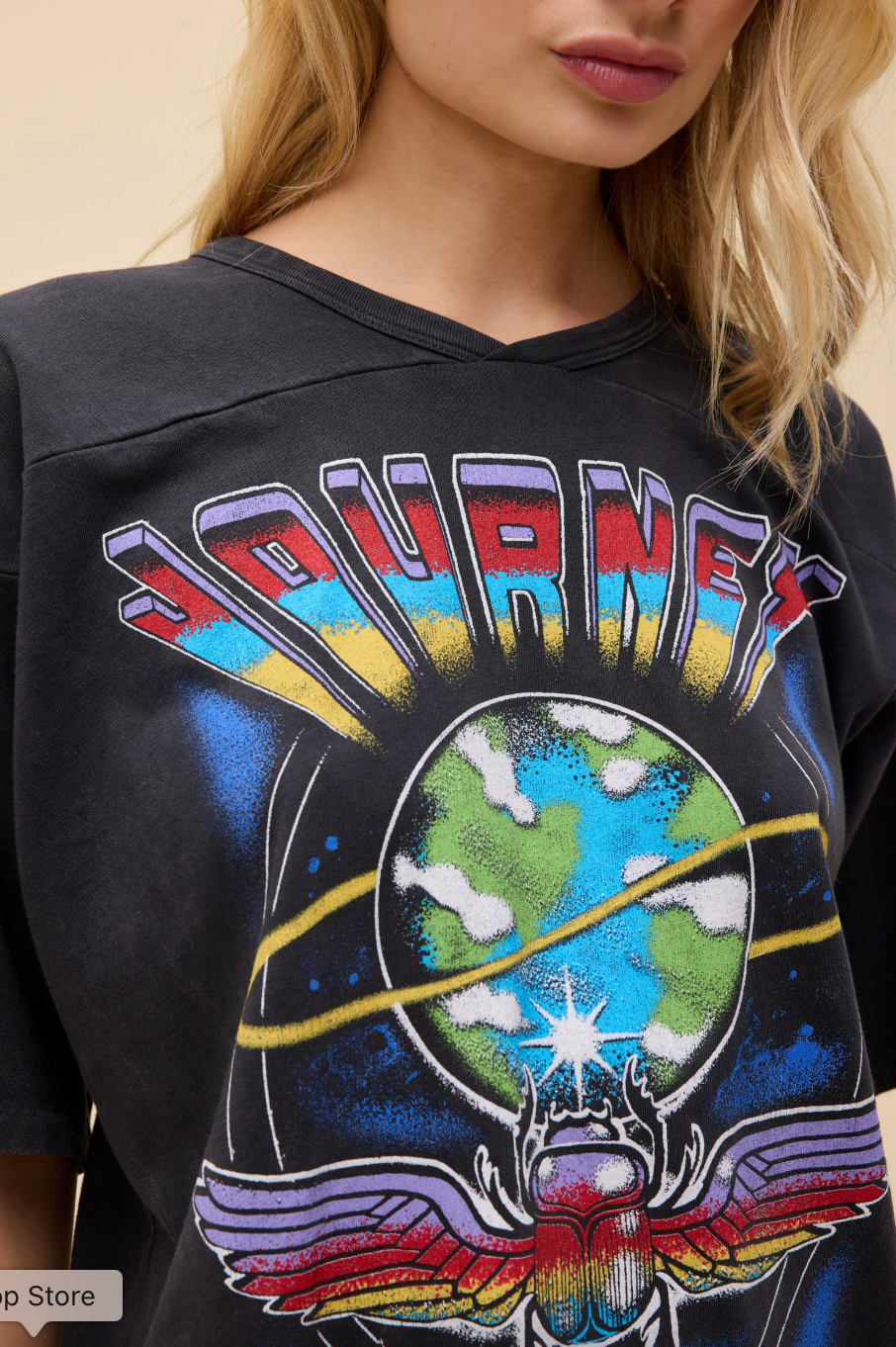 journey any way you want it oversized tee